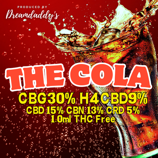 「THE COLA」【高濃度total72%】ナチュラルジュースリキッド 510規格対応 CBD CBN CBG H4CBD